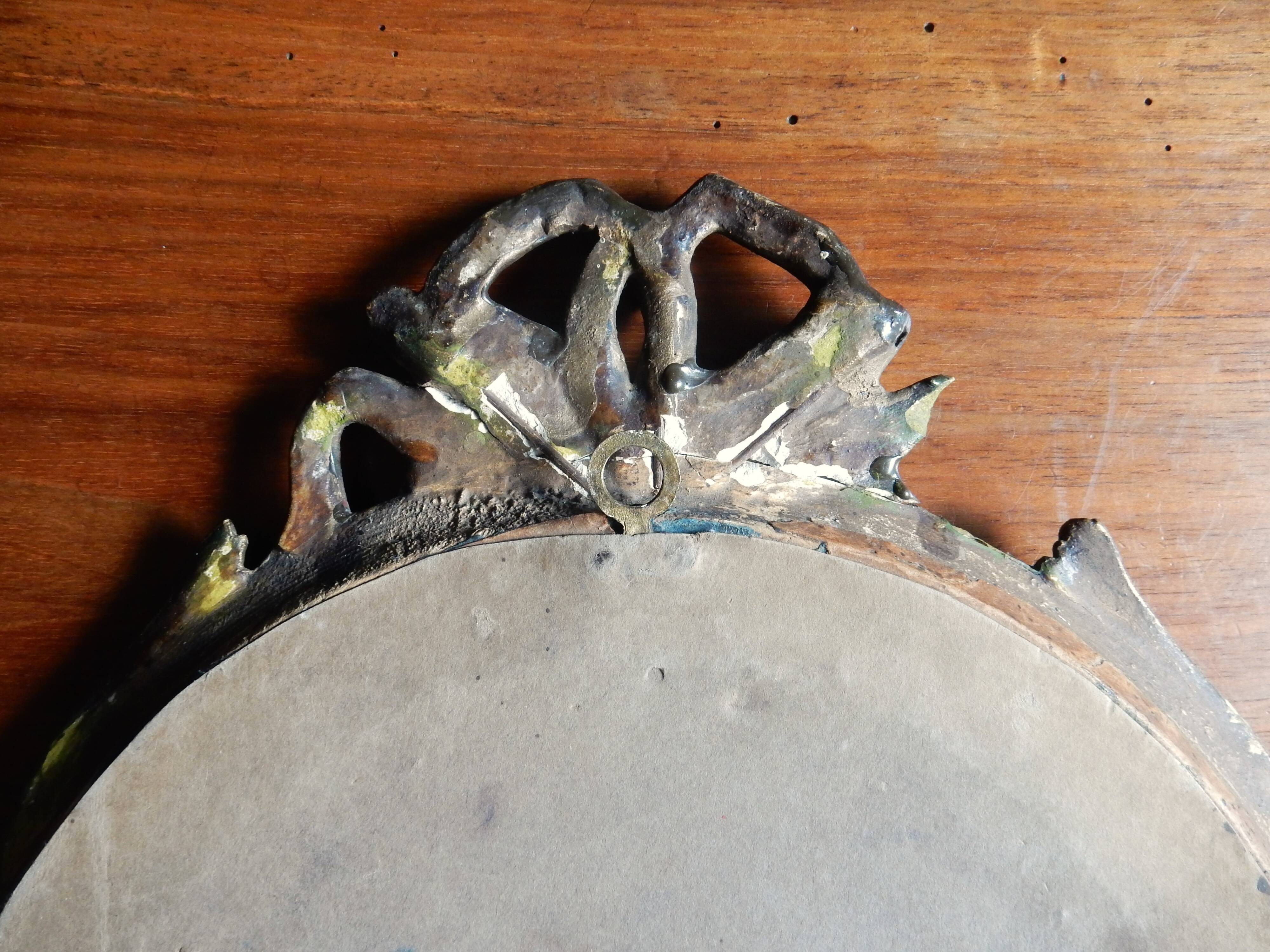 Framed tapestry portrait of Jesus Christ