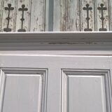 Moulded door with xix eme frame