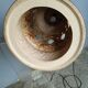Large foot of openwork ceramic lamp ep 1960