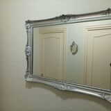 Miroir rectangulaire couleur argent