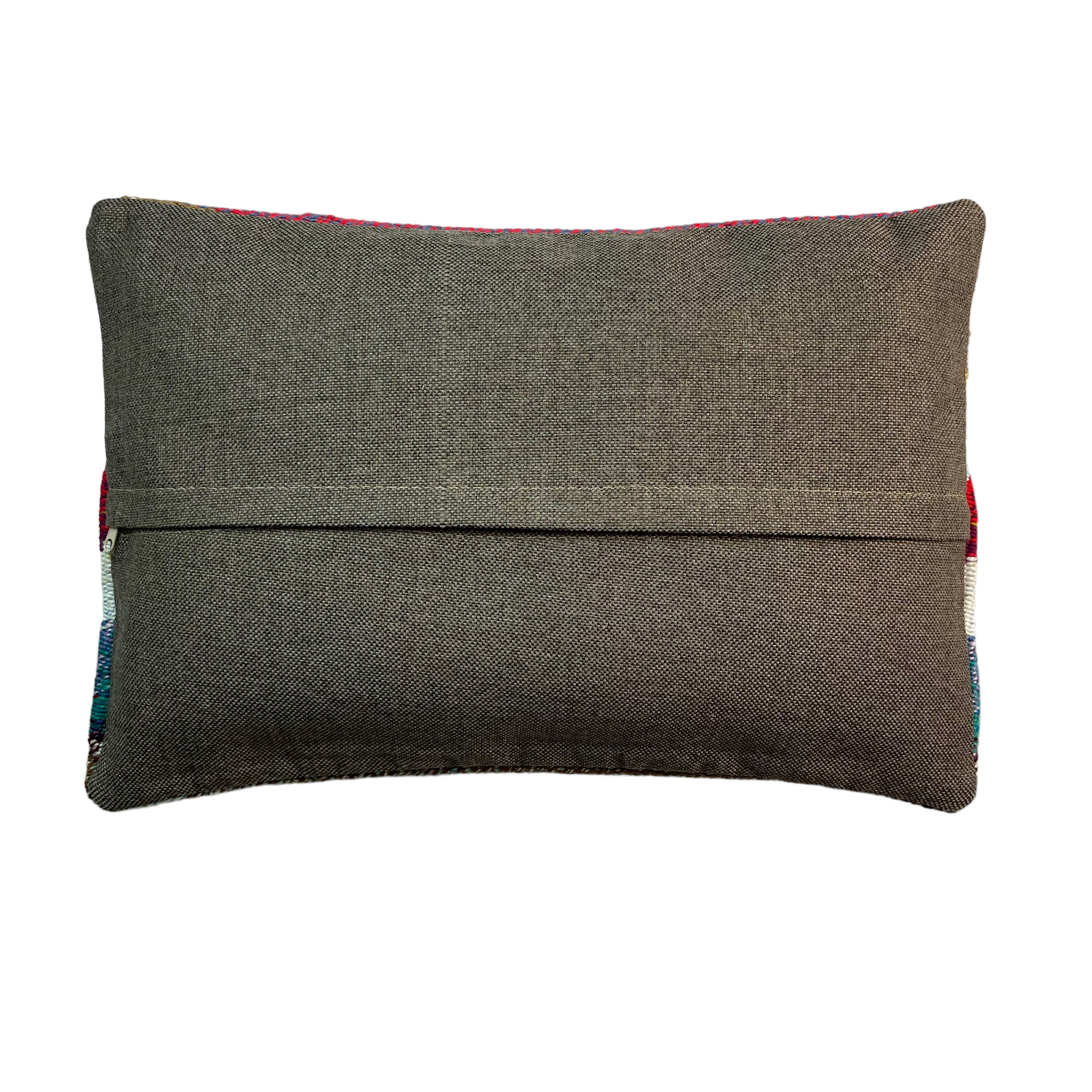 Vintage turkish handmade cushion cover , 30 x 50 cm