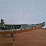 Venetian brass gondola
