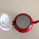 Enamelled red teapot 50/60