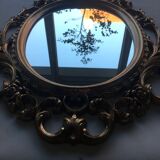 Old baroque mirror 52x83cm