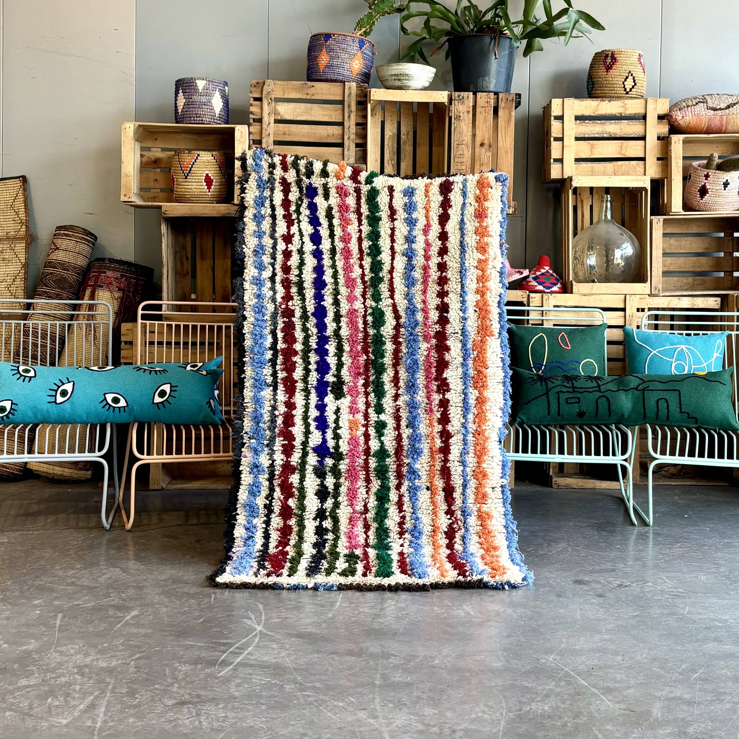 Moroccan Berber rug Azilal vintage