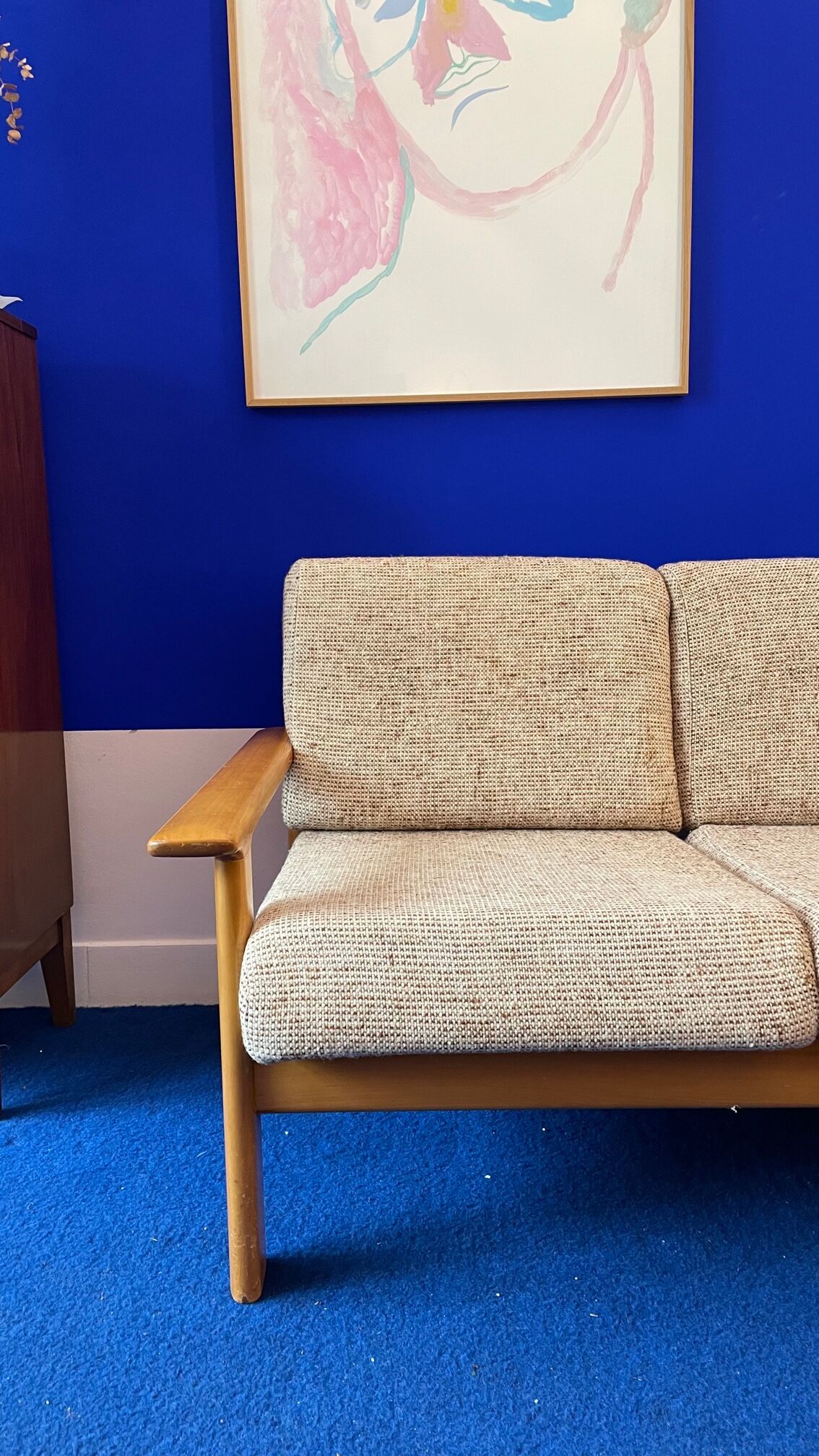 Danish vintage sofa from the 60s Scandinavian design