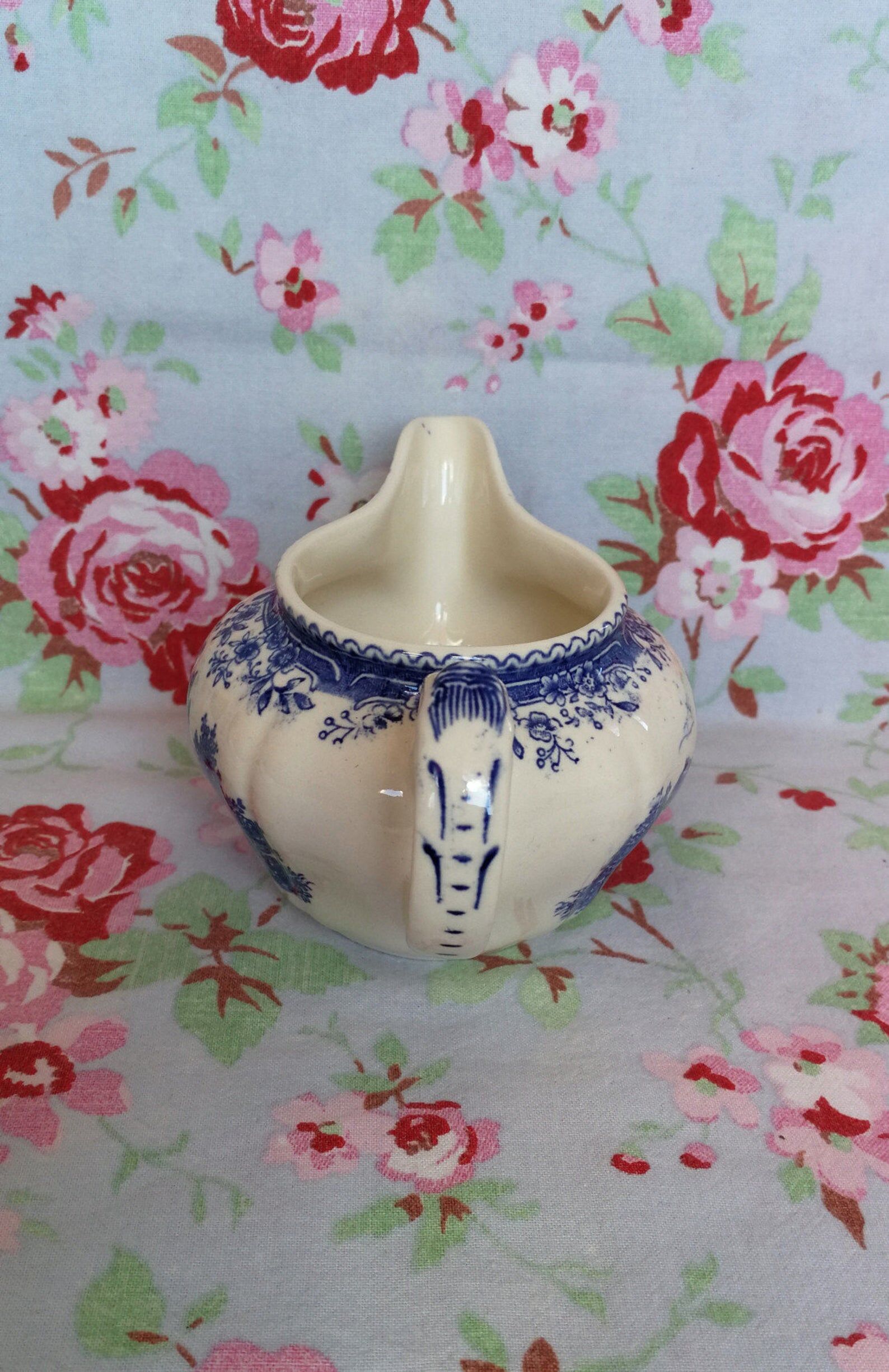 Small Villeroy Milk Pitcher - Boch Burgenland Old Blue