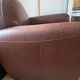Leather club chair