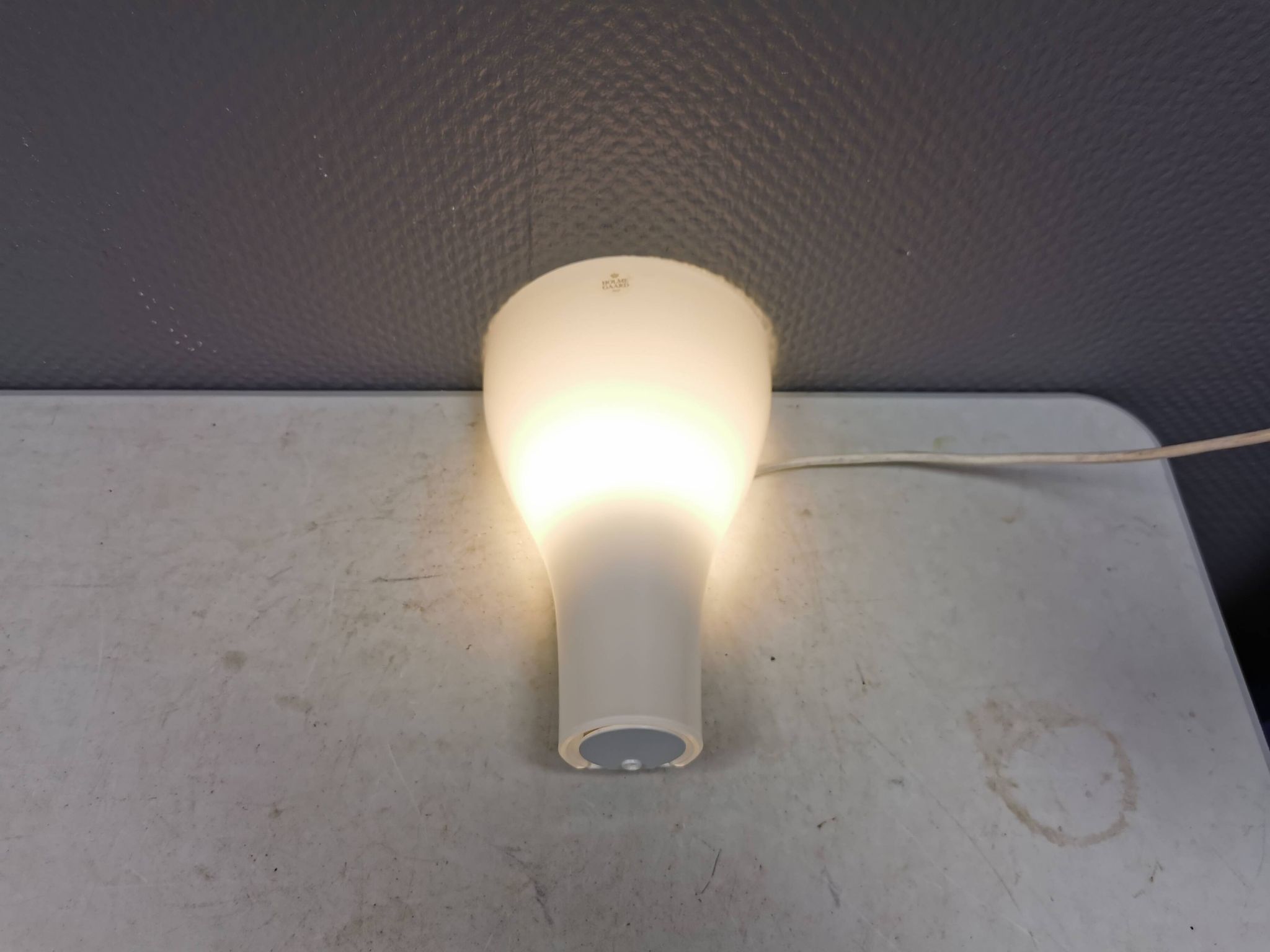 Holmegaard wall lamp, model ‘Horizon’, designed by Peter Svarrer Denmark