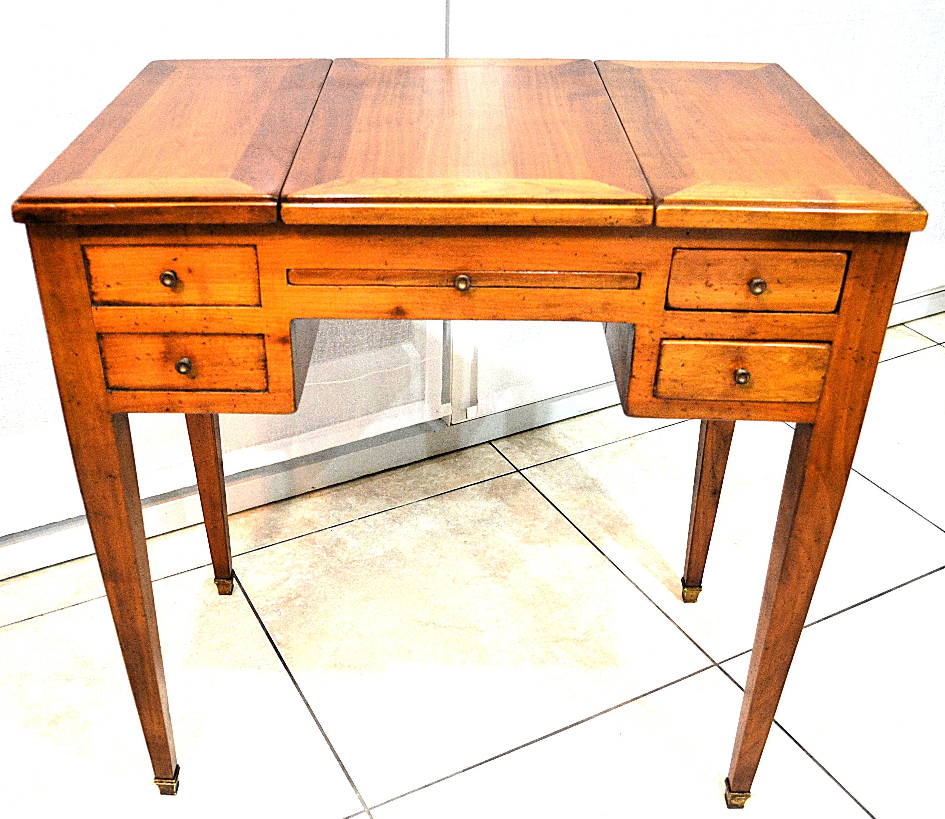 Élégante Coiffeuse/Bureau de Dame d'Époque