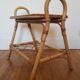 Rattan end of sofa