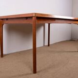 Danish extendable teak dining table by Henning Kjaernulf for Vejle Stole 1960.