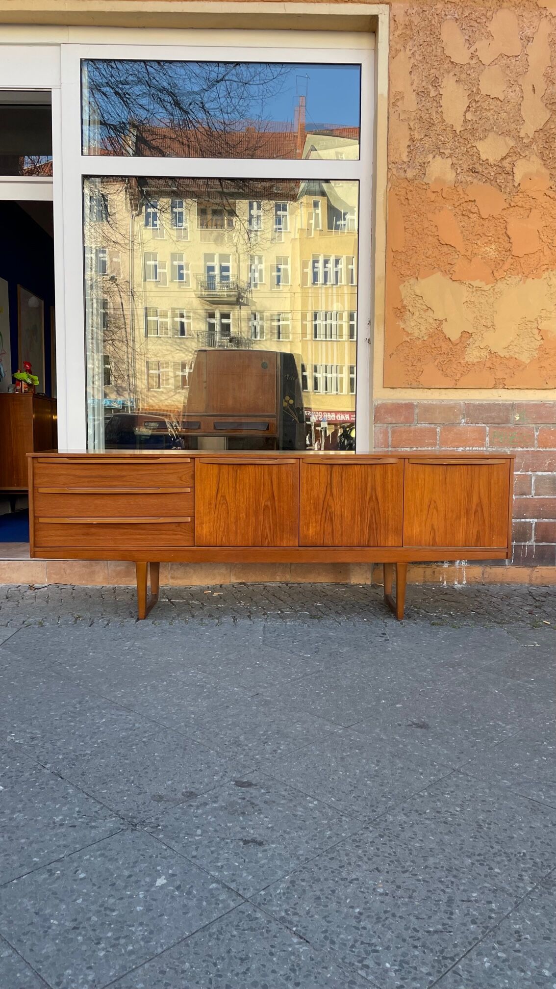 Teak row from the 60s