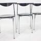 Set of Three Mid Century Dining Chairs, Germany, 1980s