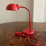 Desk lamp or bedside table vintage 80s red