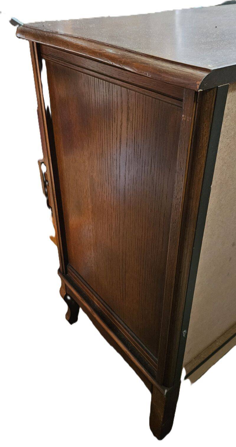 Commode Bois Teinté A 4 Tiroirs