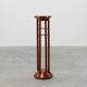 Vienna secession pedestal in wood and copper, Austia ca. 1910