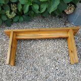 Wooden bench