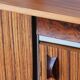 Enfilade scandinave zebrano – buffet vintage années 60