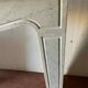 Veined white marble fireplace "model Pompadour a right jambage"