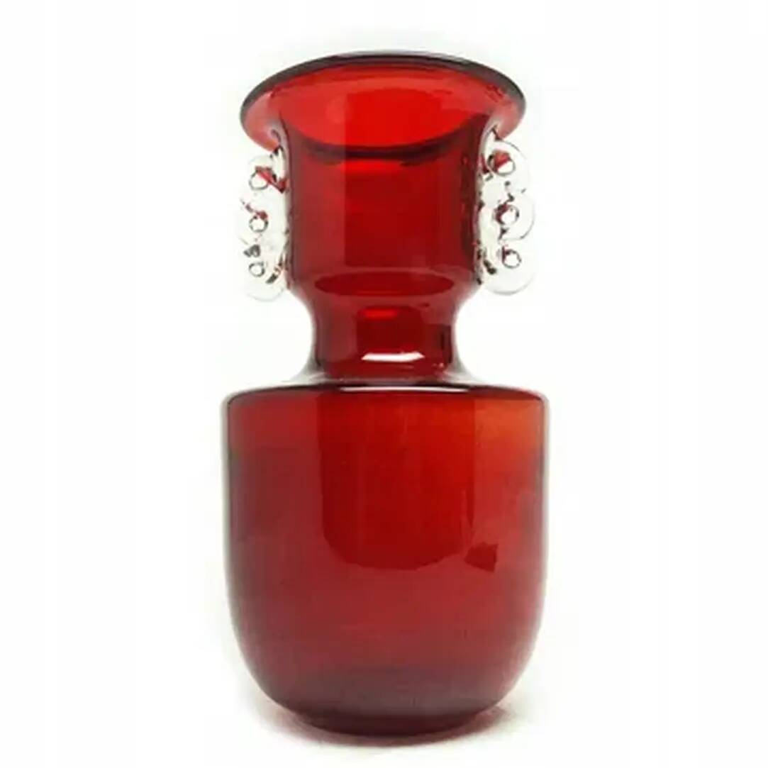 Vase, verre, Pologne, années 1970