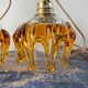 Set of two Austrian glass handhelds