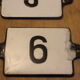 Enamelled rag plates