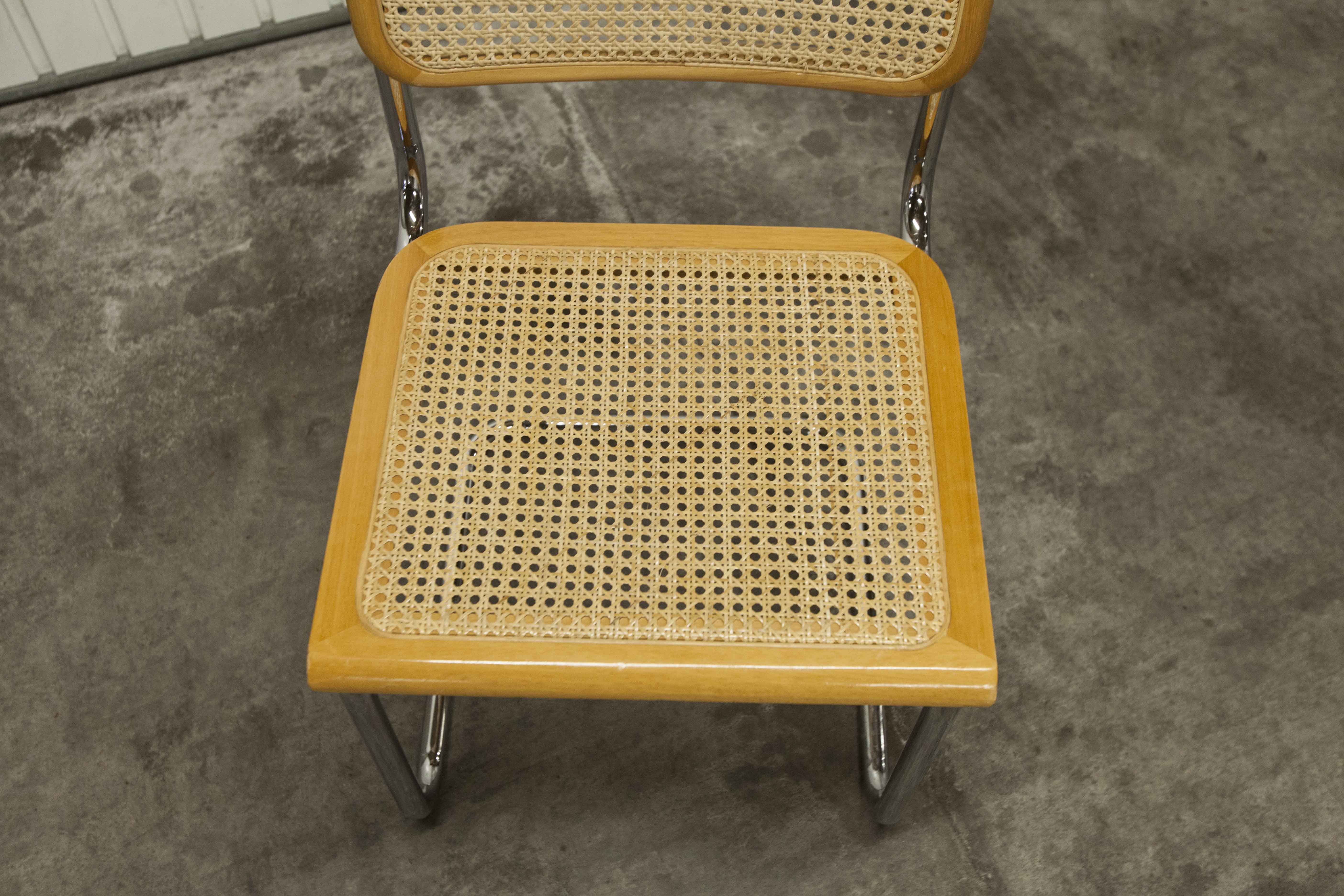 Breuer B32 cannage chair