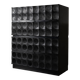 Brutalist Cabinet by J. Batenburg, Belgium 1970s