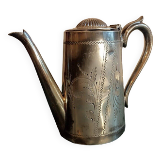 Antique silver plated teapot T. Turner (England, Sheffield) 1950s