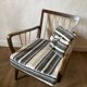 Restored vintage armchair