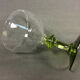 Lot 6 old vintage fine glass walking glasses