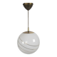 Massive - Hollywood Regency - spherical pendant lamp - opaline - Belgium