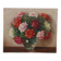 Bouquet de pivoines - huile sur toile signee: andre .m