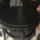 Suite of 4 Baumann chairs, model "seagull"