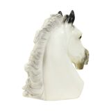 Large Classical Bust Parthenon Horse Greek Style Plaster 39cm