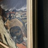 Reproduction "Melted snow at l'Estaque" oil on canvas
