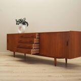 Buffet en teck, design danois, années 1960, fabricant : Clausen & Son