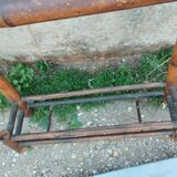 Porte manteau en bambou ancien vintage