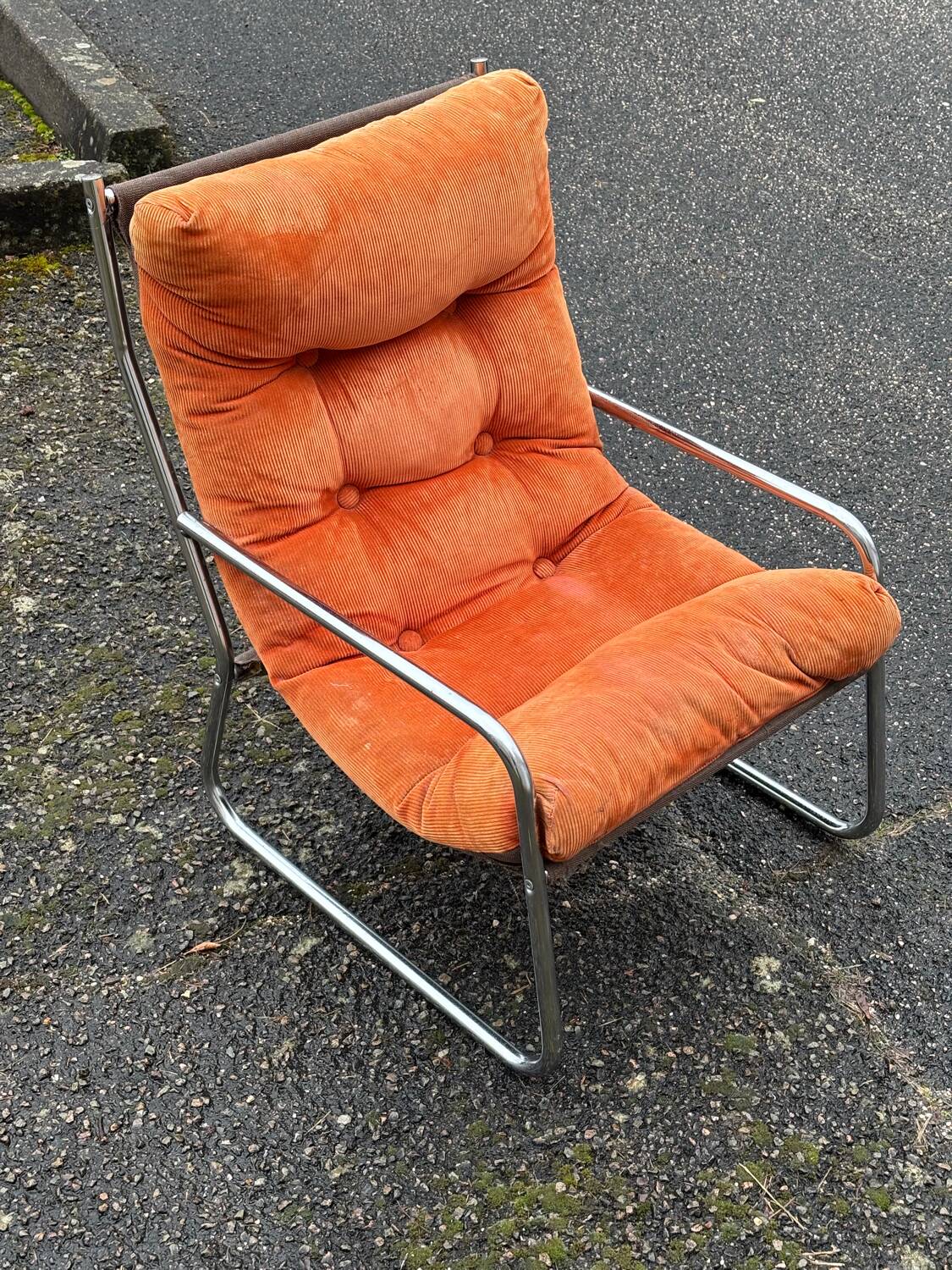 Scandinavian armchair Gillis Lundgren for IKEA, Sweden 1970