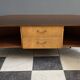 1960s kidney-shaped sideboard in two-tone wood