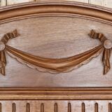 Walnut headboard
