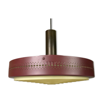 60s 70s lamp light Fog & Morup sheet metal Space Age Danish Denmark design