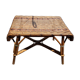 Table basse en rotin