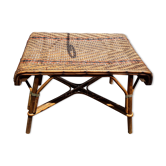 Rattan coffee table