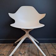 Roche Bobois Chistera chair on casters, Marcello Ziliani designer office chair