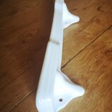 Tablet, white porcelain wall shelf