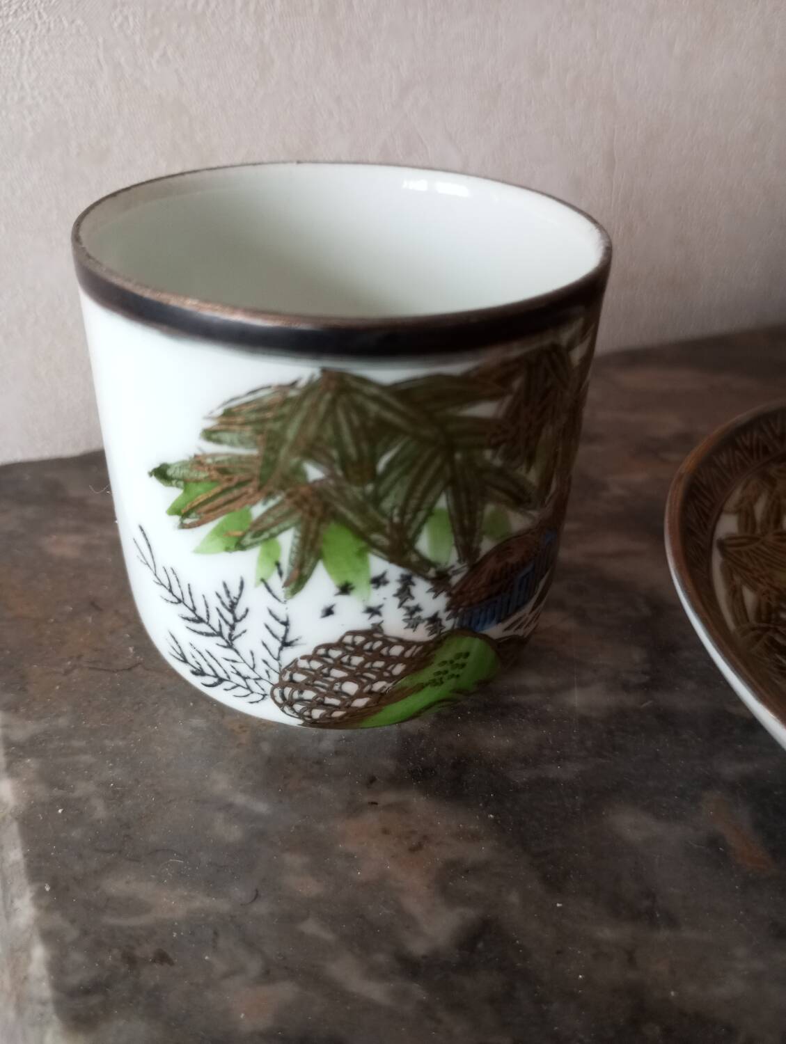 Coffee cup, Japanese porcelain