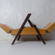Worker wooden box vintage quilt compass feet