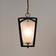 Kalmar Vienna suspended lantern in brass, mid-century style, Austria, 1950s.